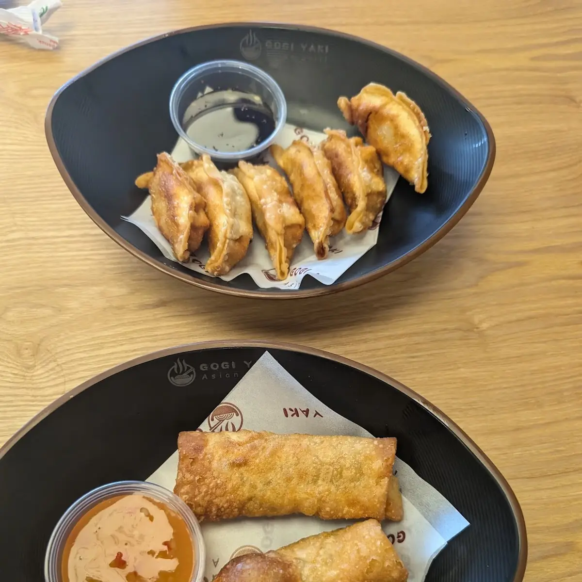 Egg Rolls Potstickers