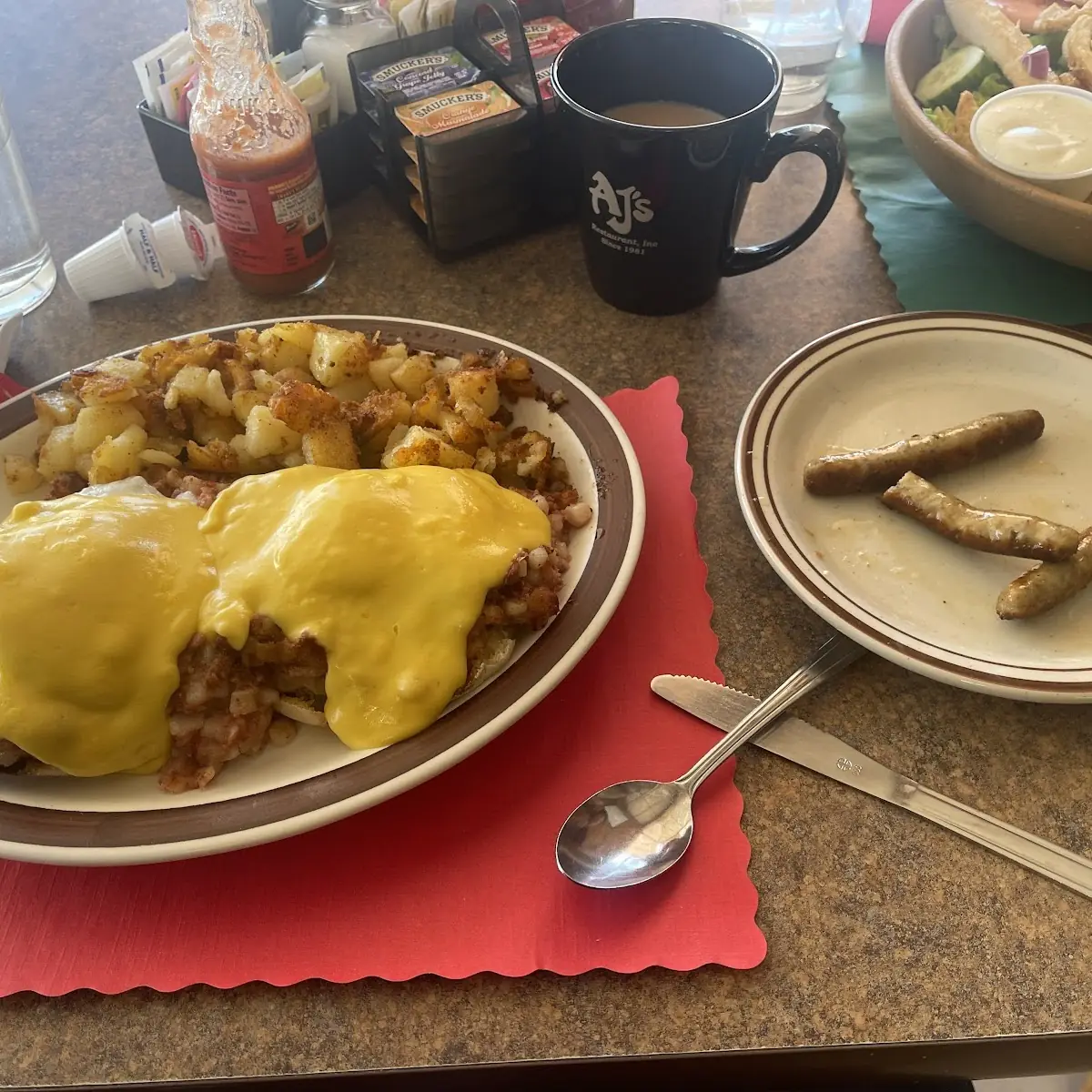 Corned Beef Hash Omelette