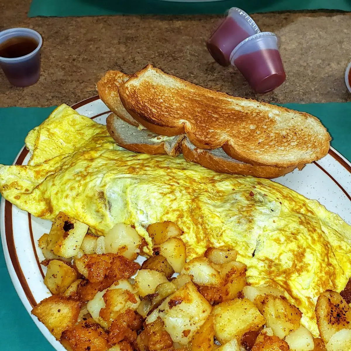 Corned Beef Omelet