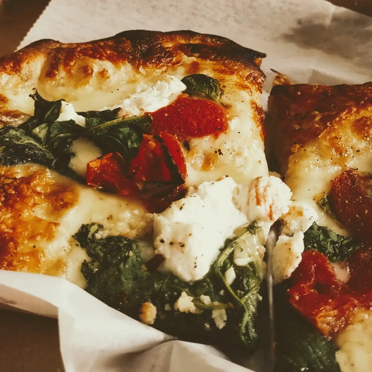 Deep Dish White Pizza You