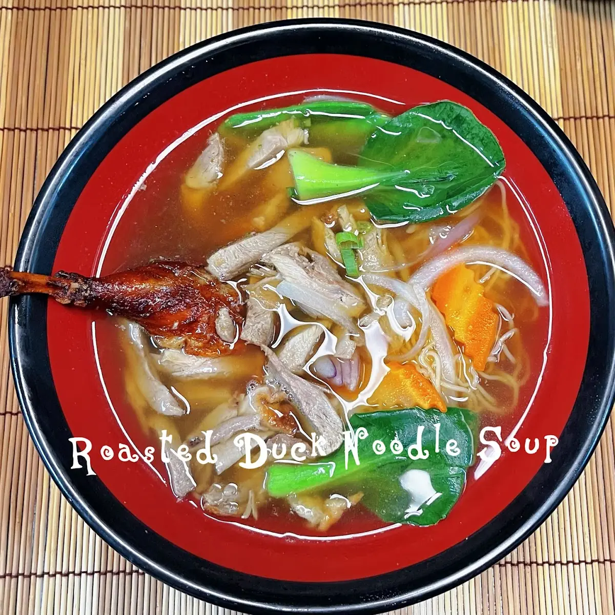 Roast Duck Noodle Soup
