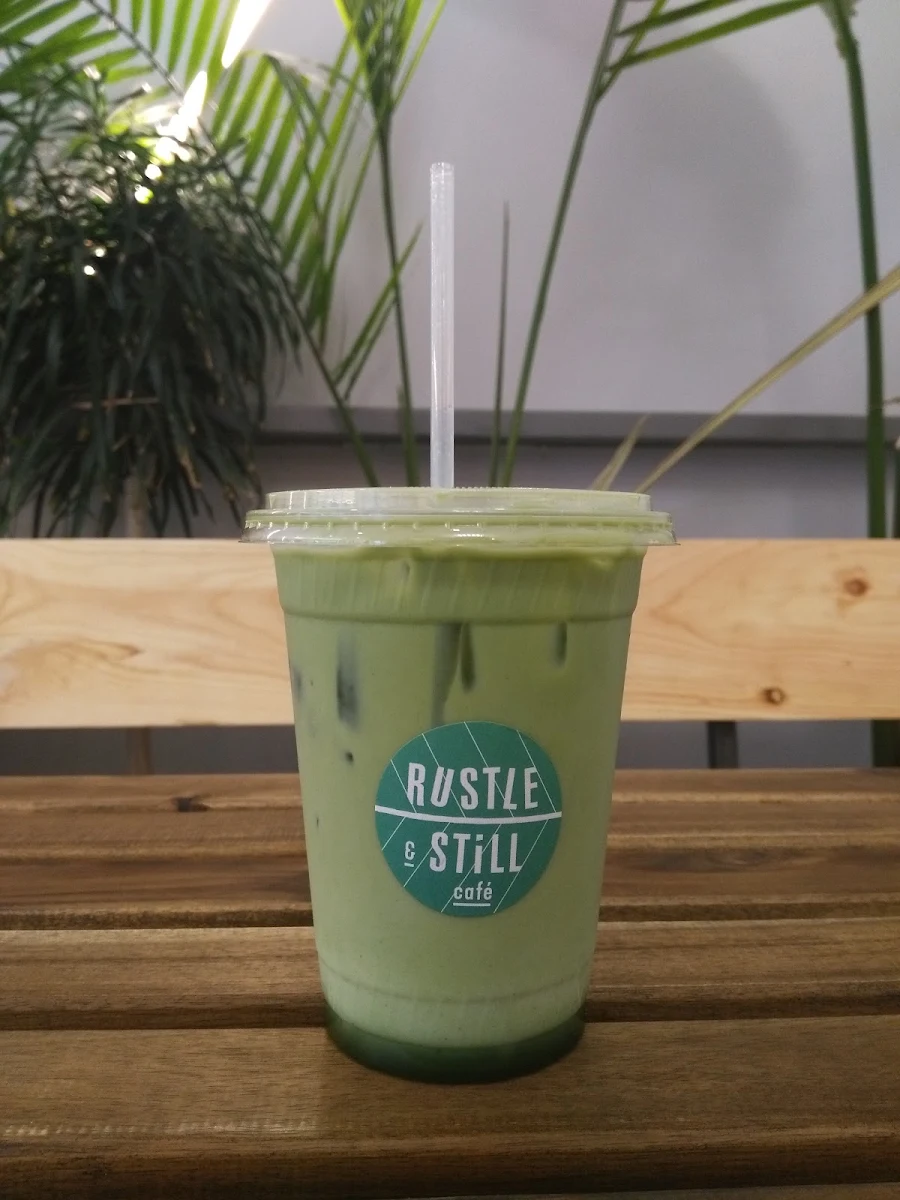 Iced Matcha Latte, Rustle & Still Café