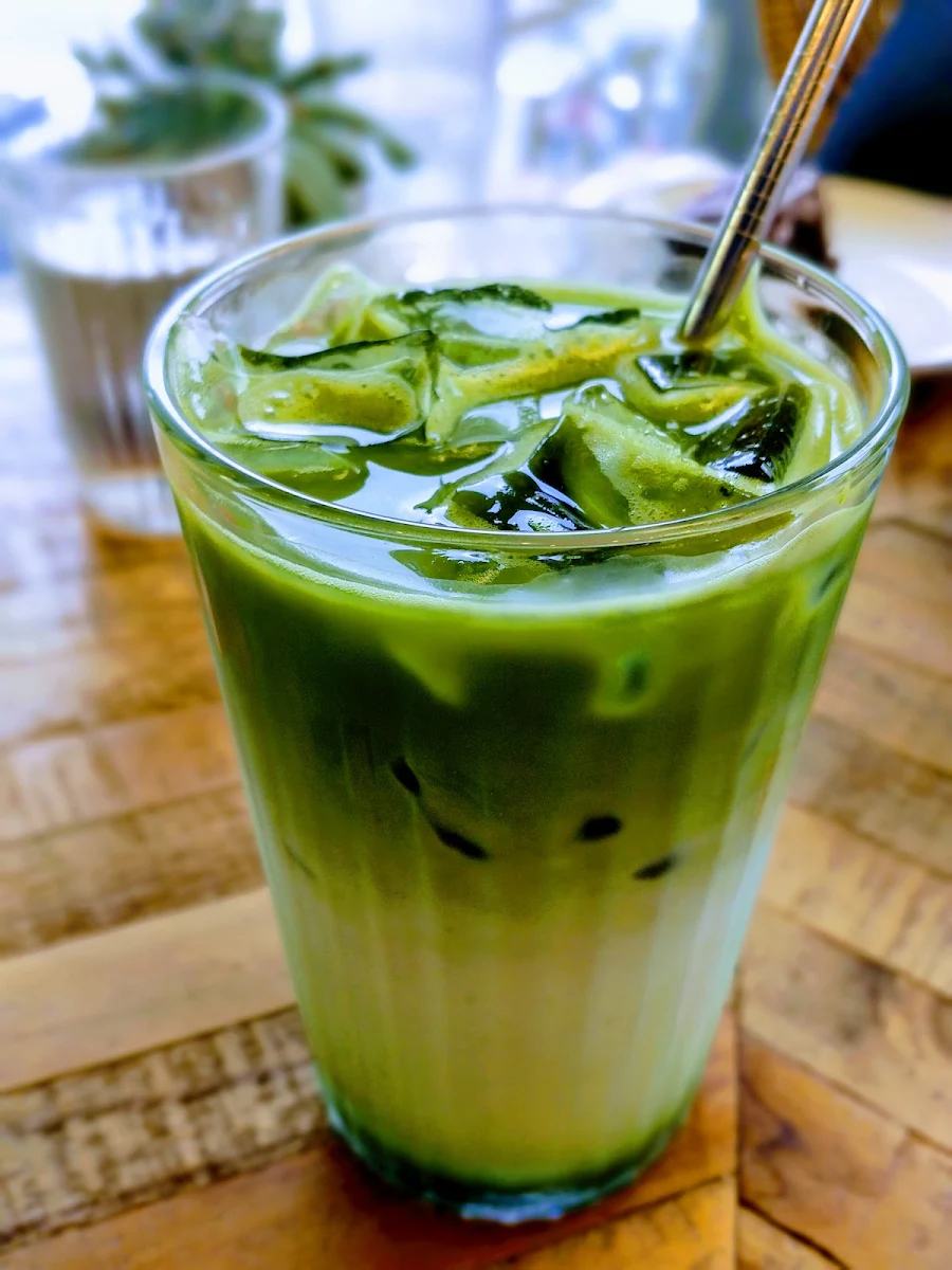 Matcha Pandan Latte, Rustle & Still Café