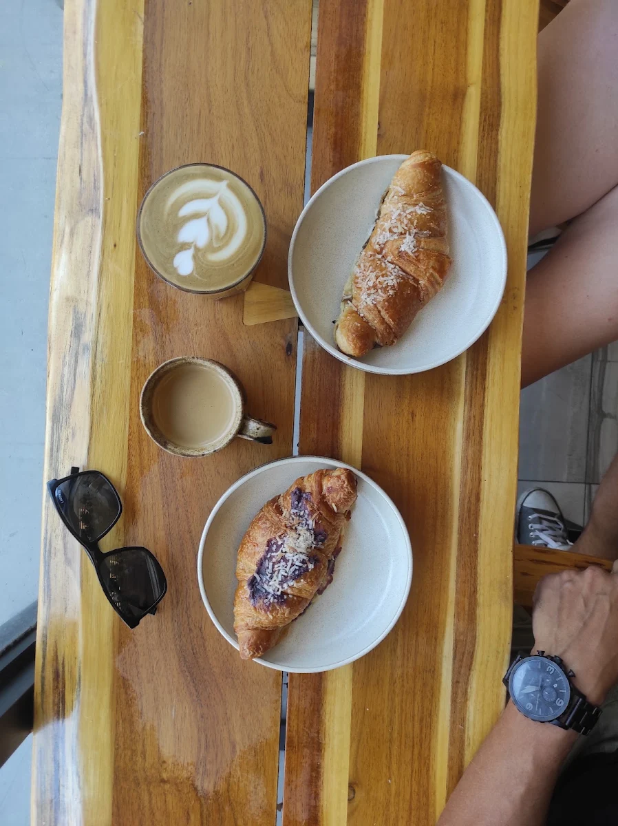 Vietnamese Coconut Coffee Twice-Baked Croissant, Rustle & Still Café