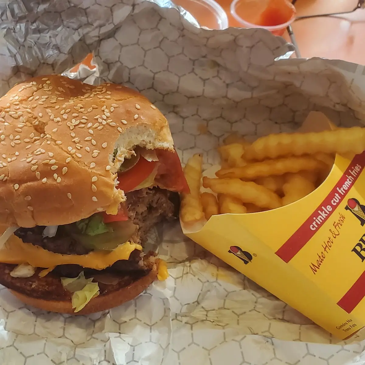Doble Bacon Cheeseburger Combo