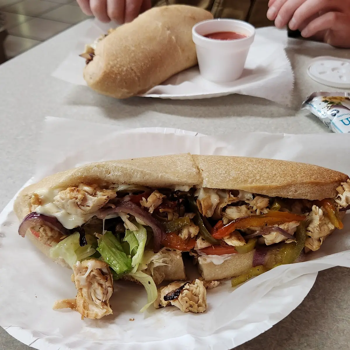 Chicken Cheese Steak Sub
