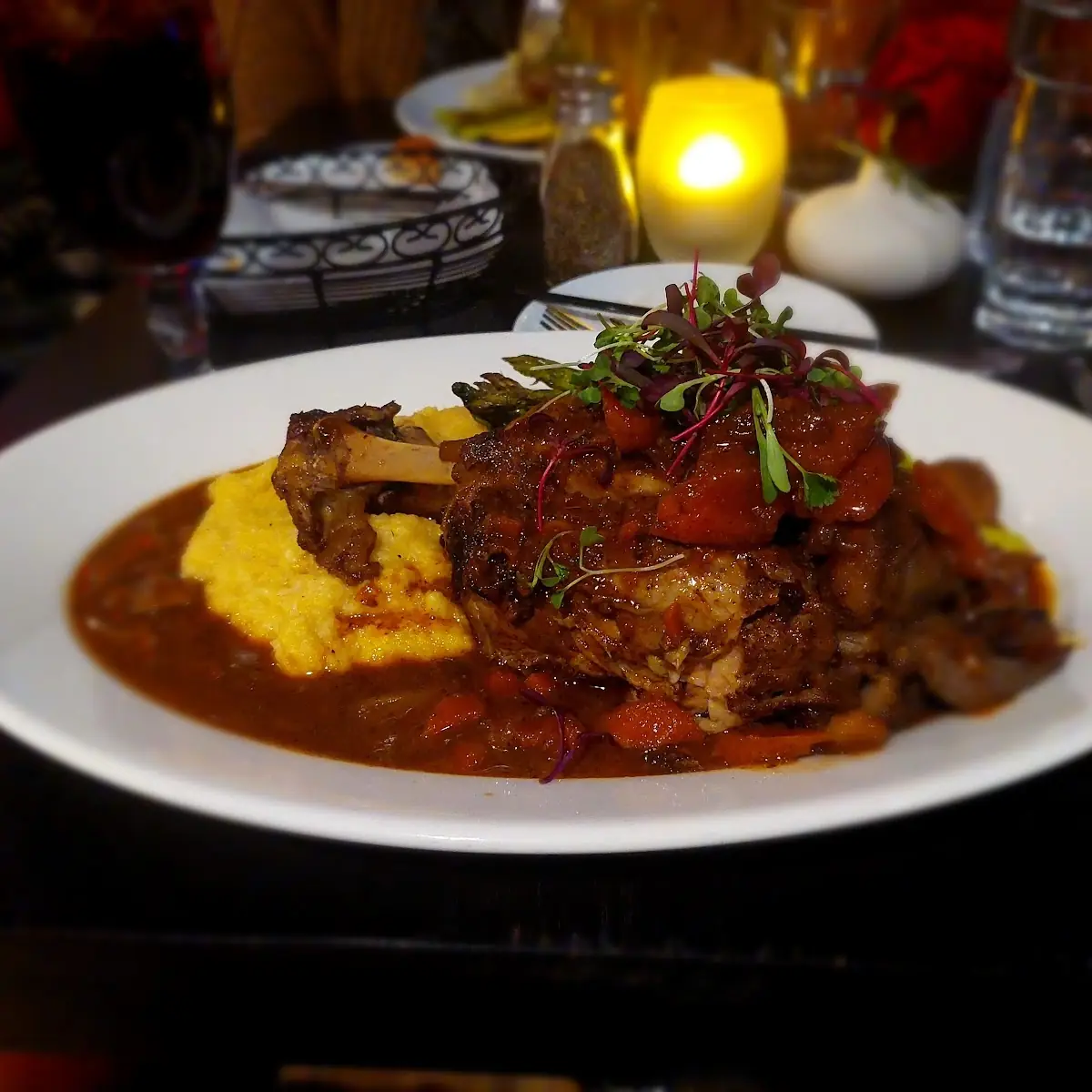 Moroccan Style Lamb Shank