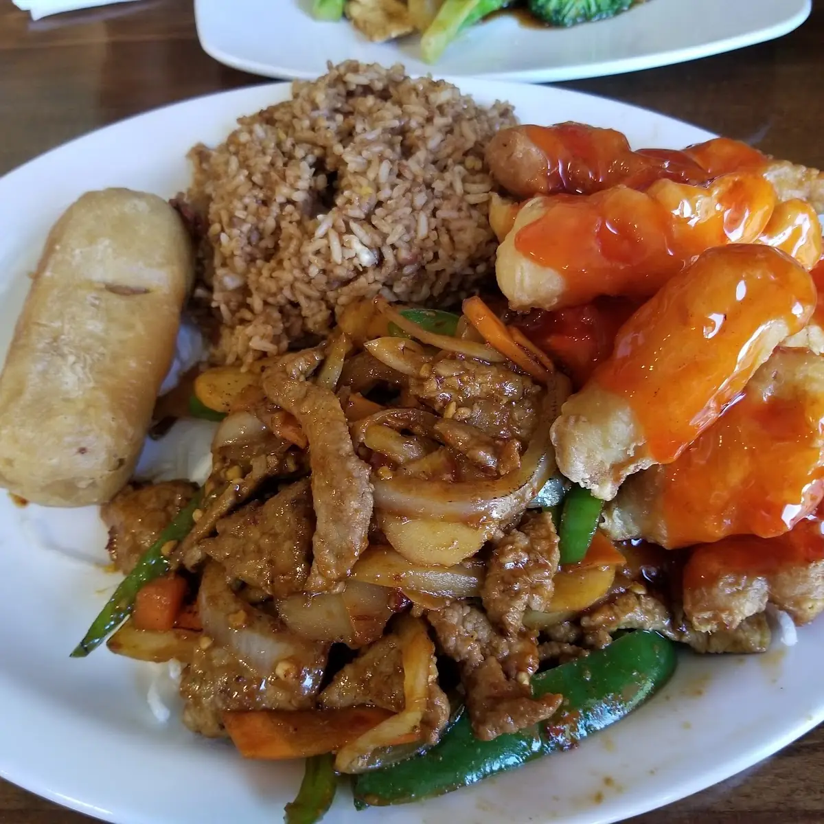 Mongolian Beef Combo Fried Rice