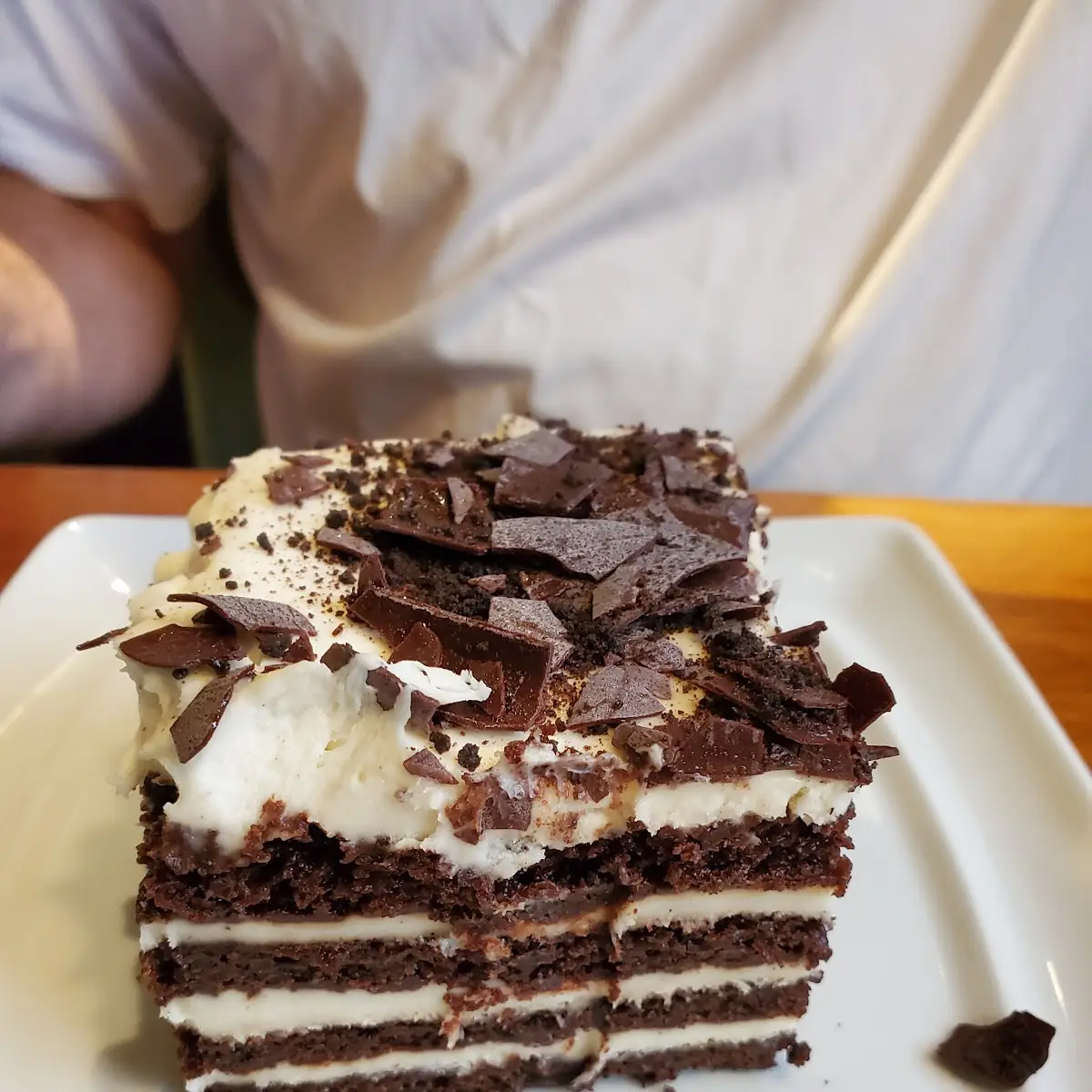 Chocolate Brownie Lasagna