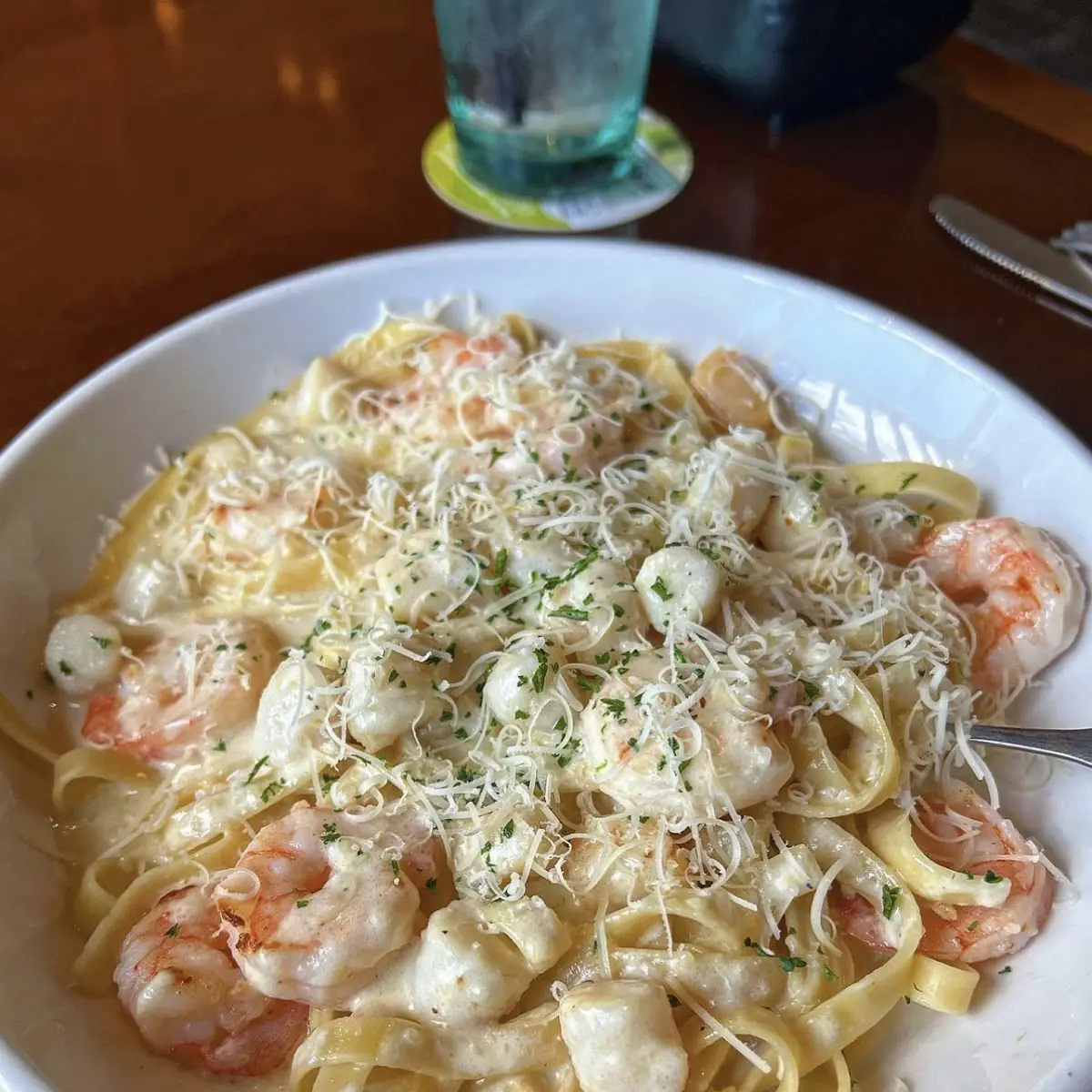 Shrimp Alfredo