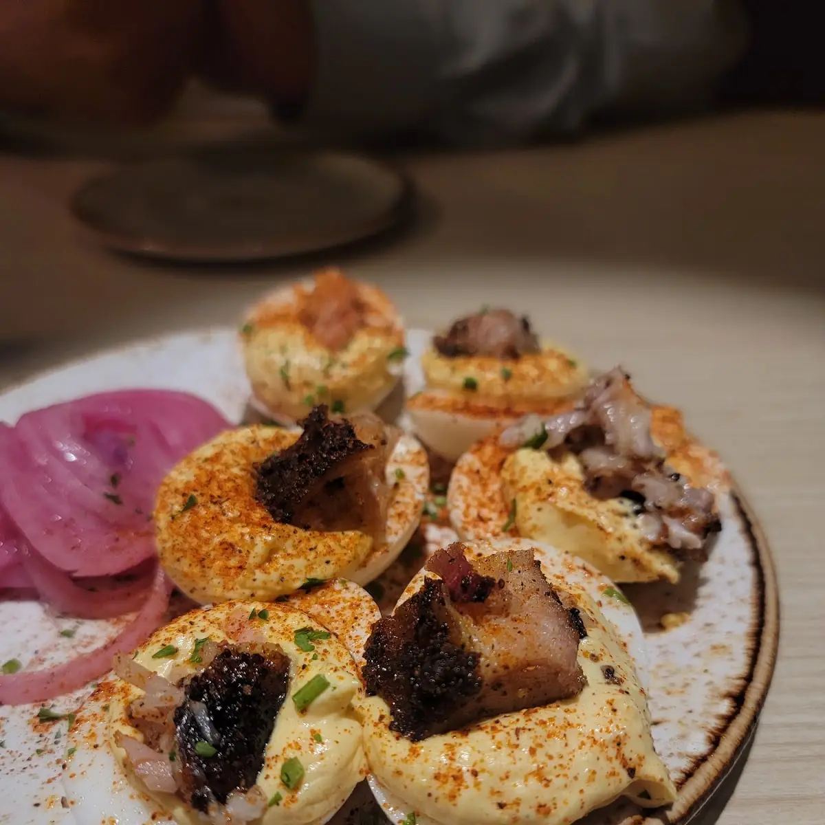 Sunday's Deviled Eggs