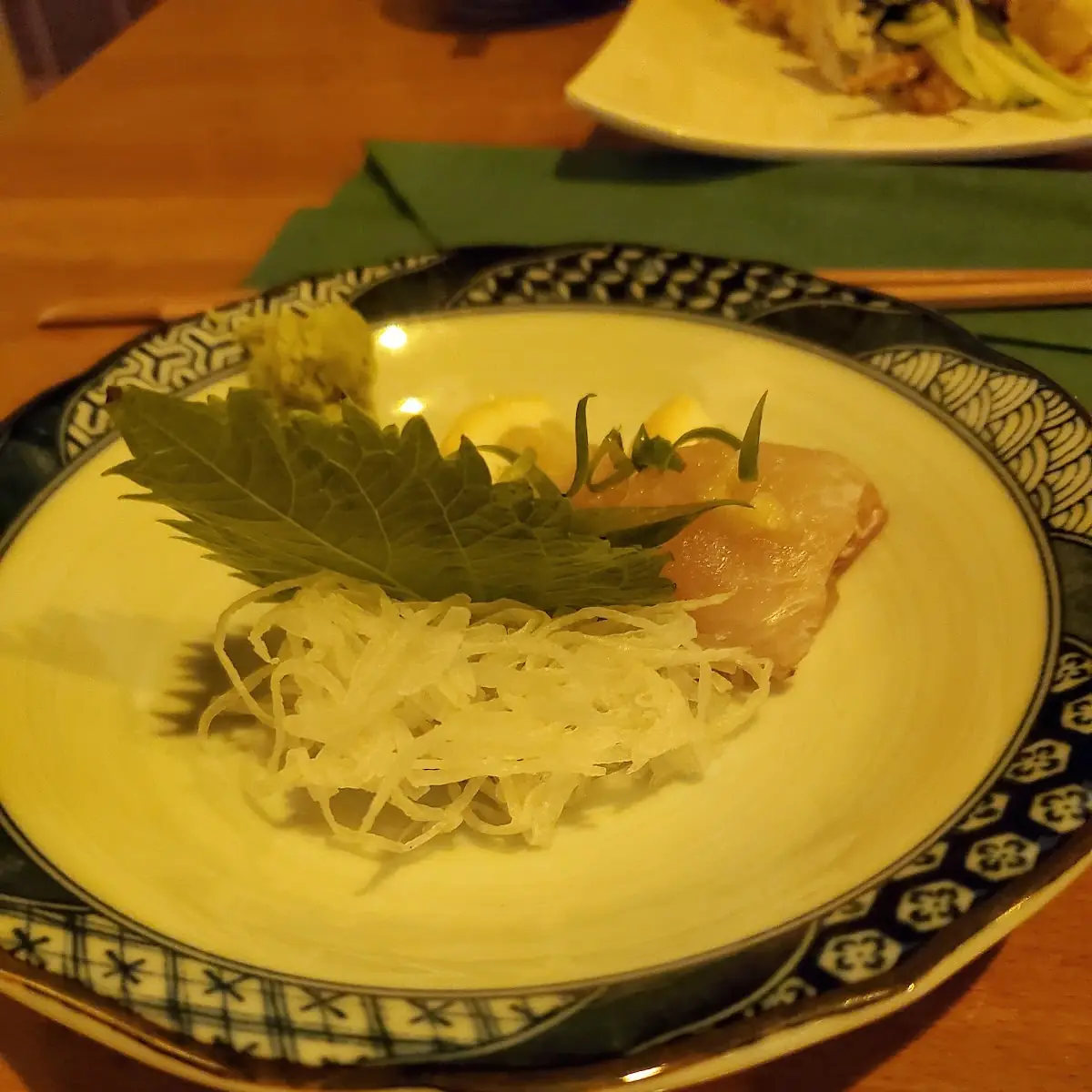 Daily Caught NY Striped Bass Sashimi