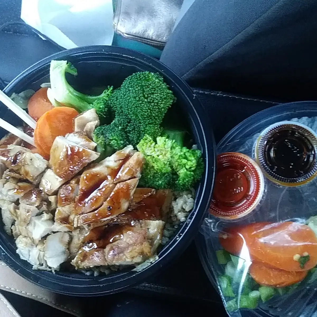 Chicken Rice and Veggie Bowl