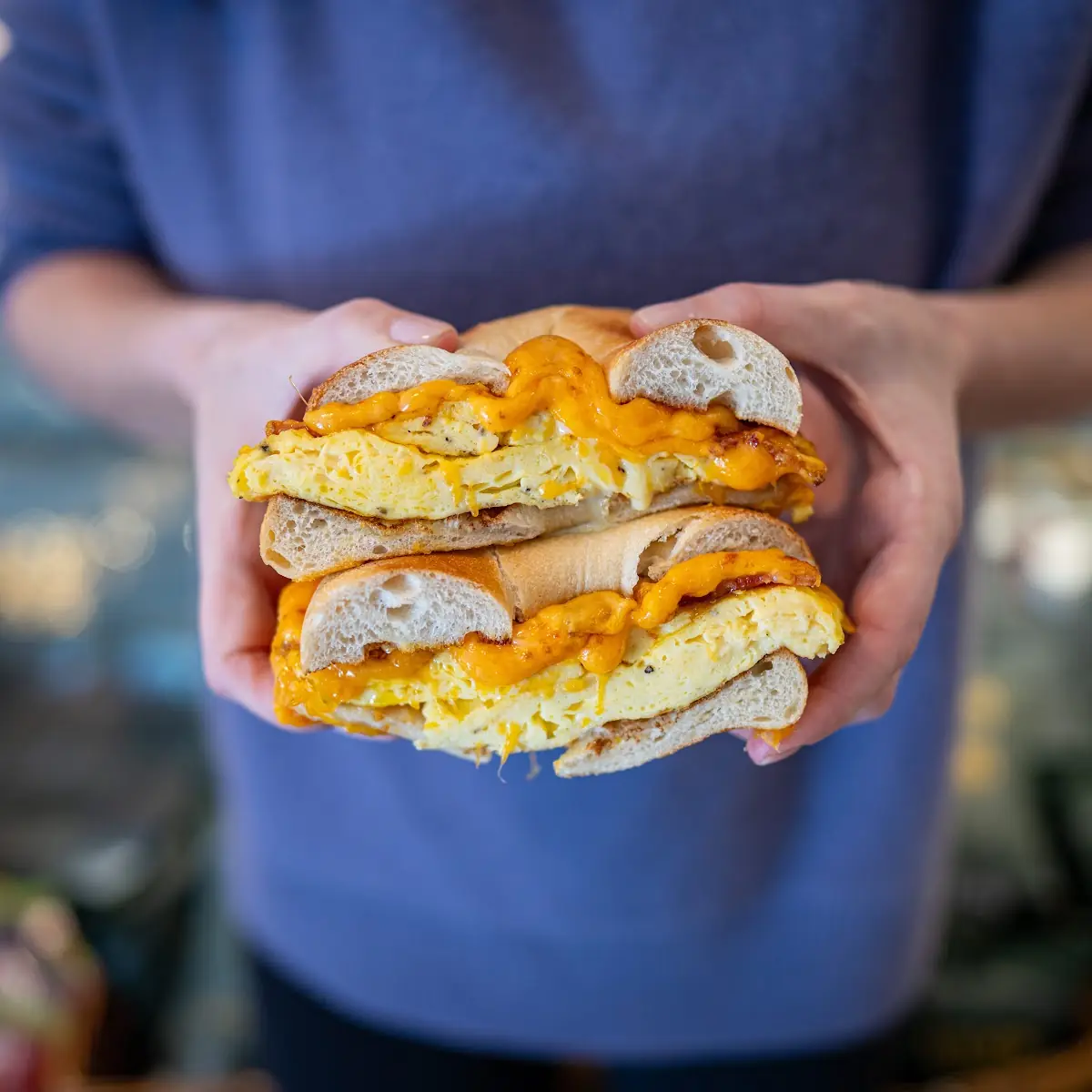 Bagel Egg & Cheese Sandwiches