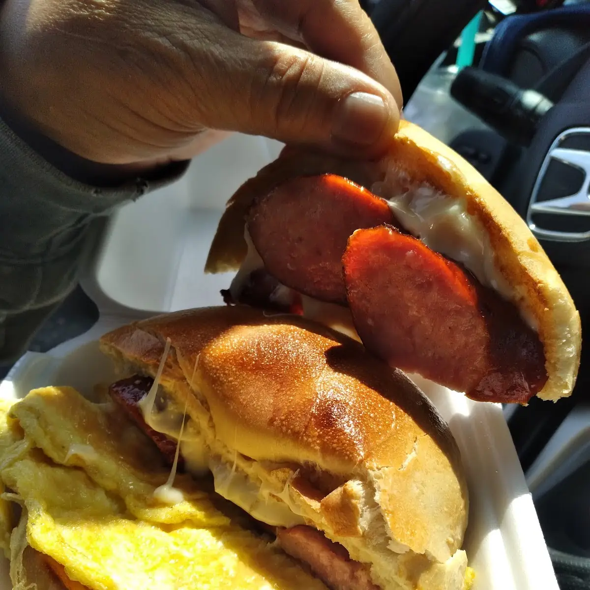 Sausage Egg Sandwich