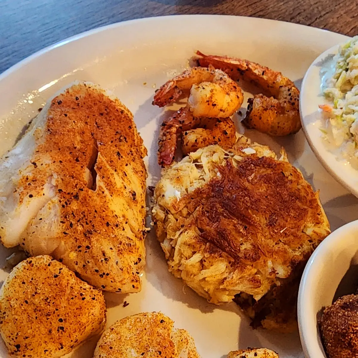 Broiled Seafood Platter