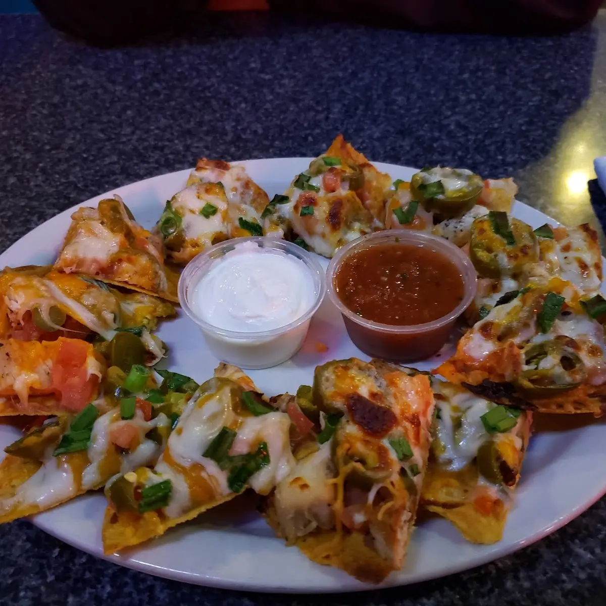 Buffalo Chicken Nachos