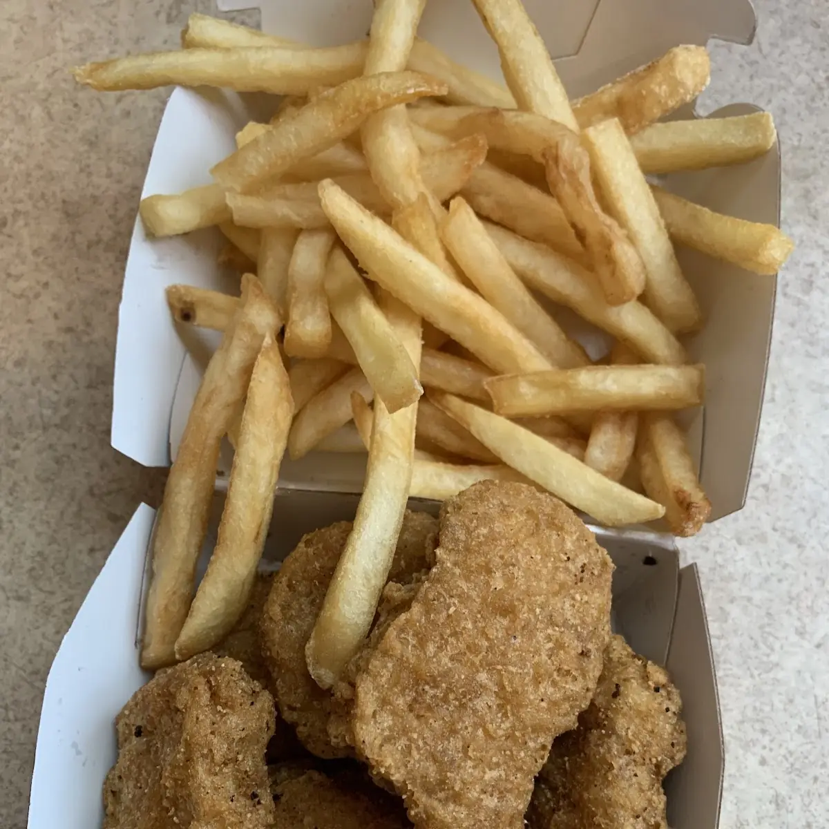 Chicken Nuggets with Fries