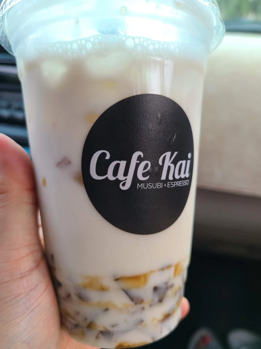 Mac Nut Latte with Coffee Jello