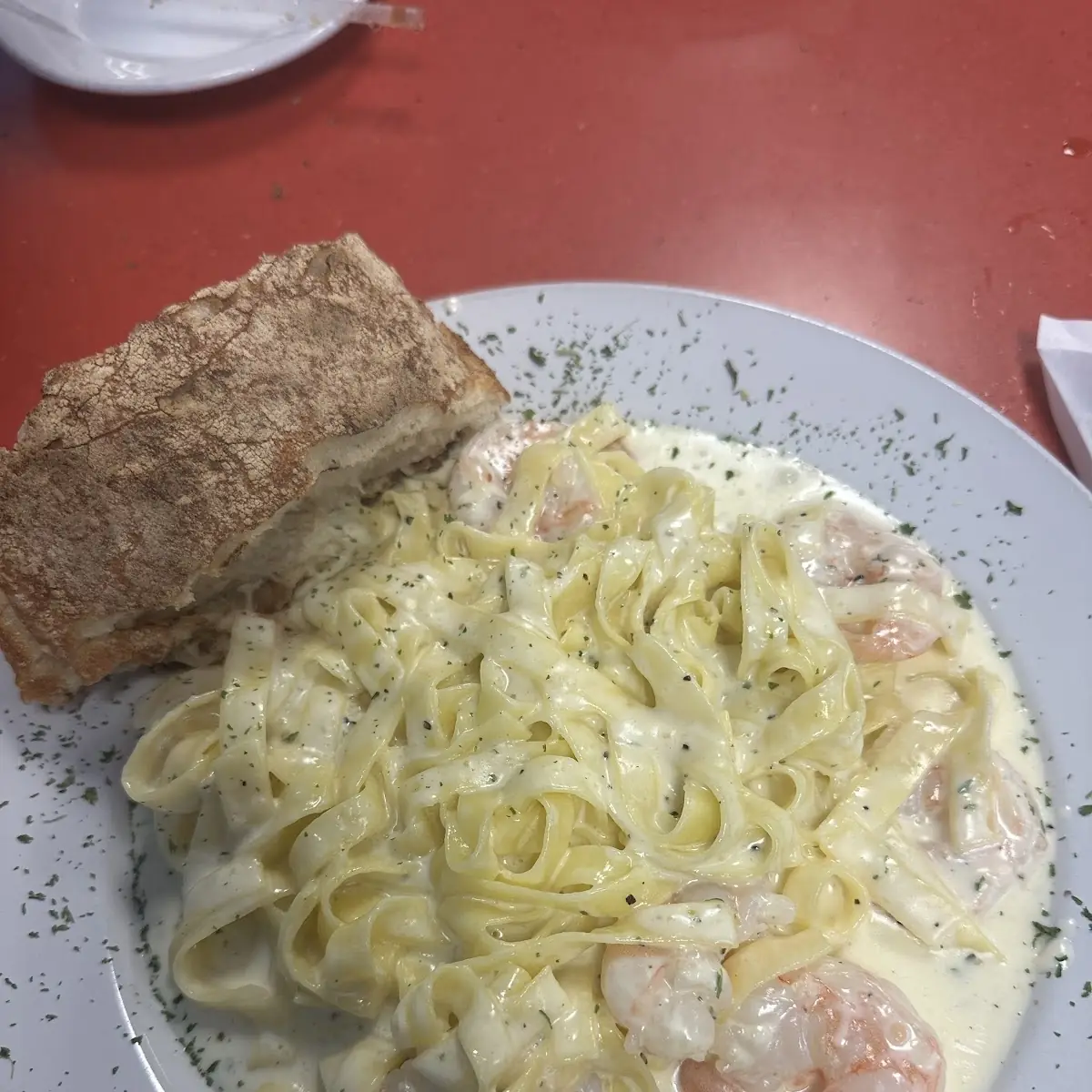 Shrimp Alfredo