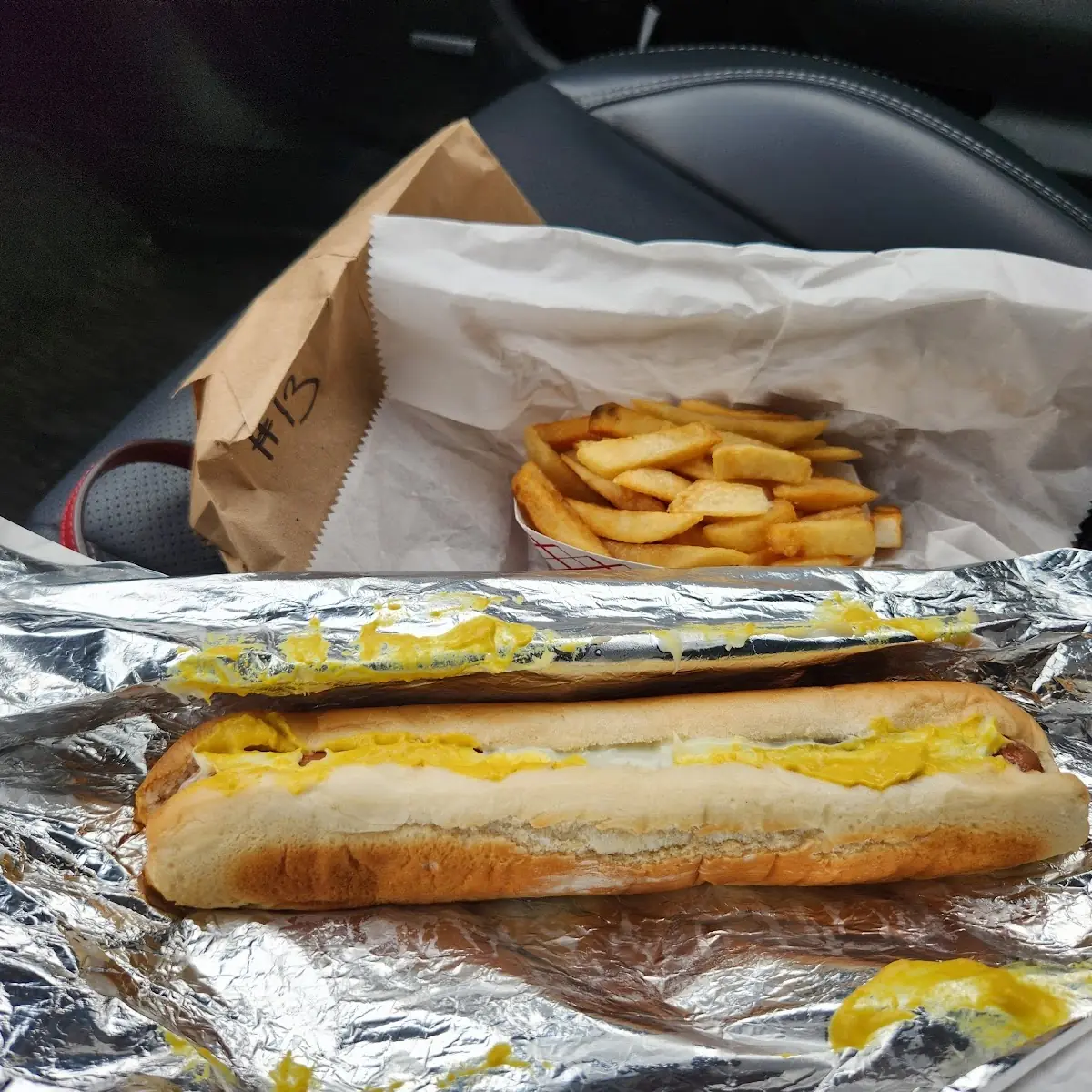 Foot Long Hot Dog
