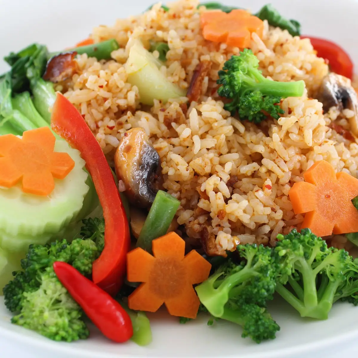 V Mixed Vegetable Fried Rice