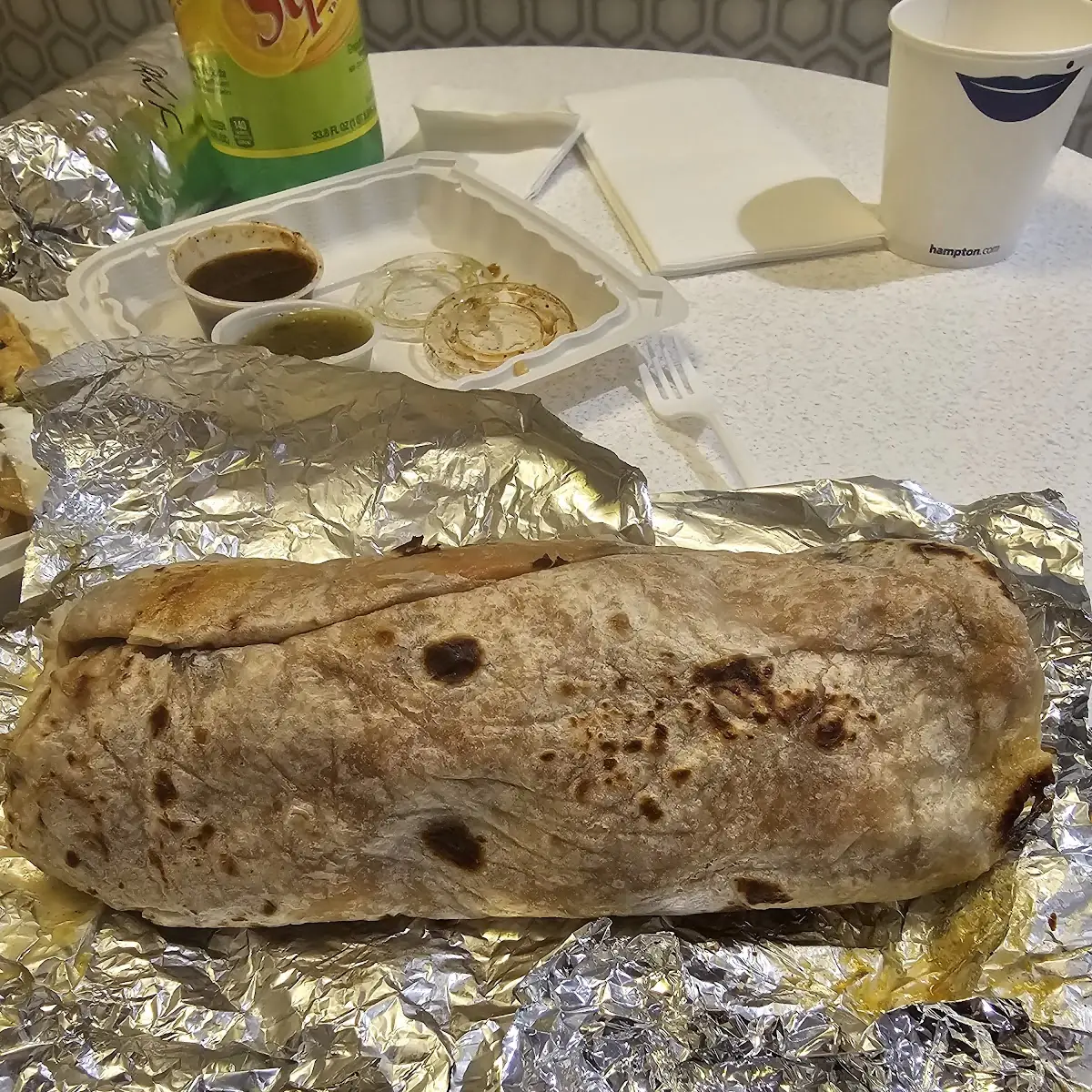 Al Pastor Burrito Supreme