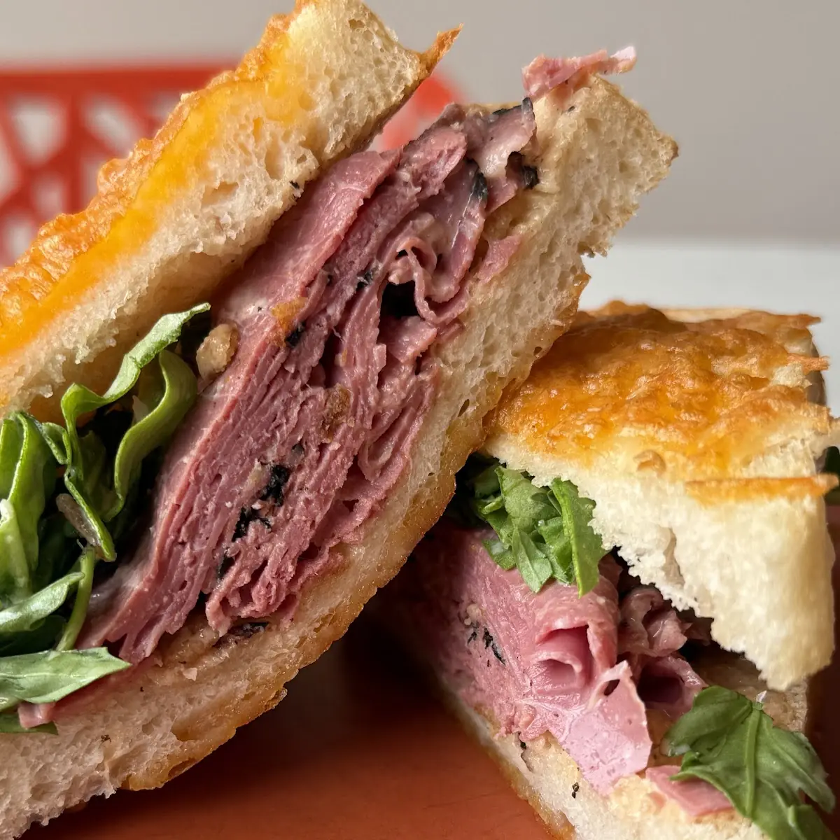 Beef Pastrami Sandwich