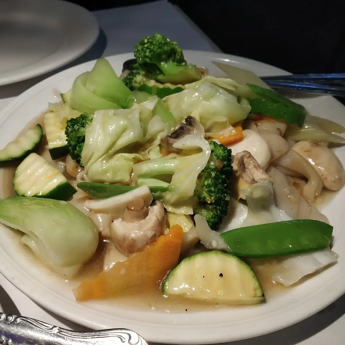Mixed Vegetables Chow Fun Gravy