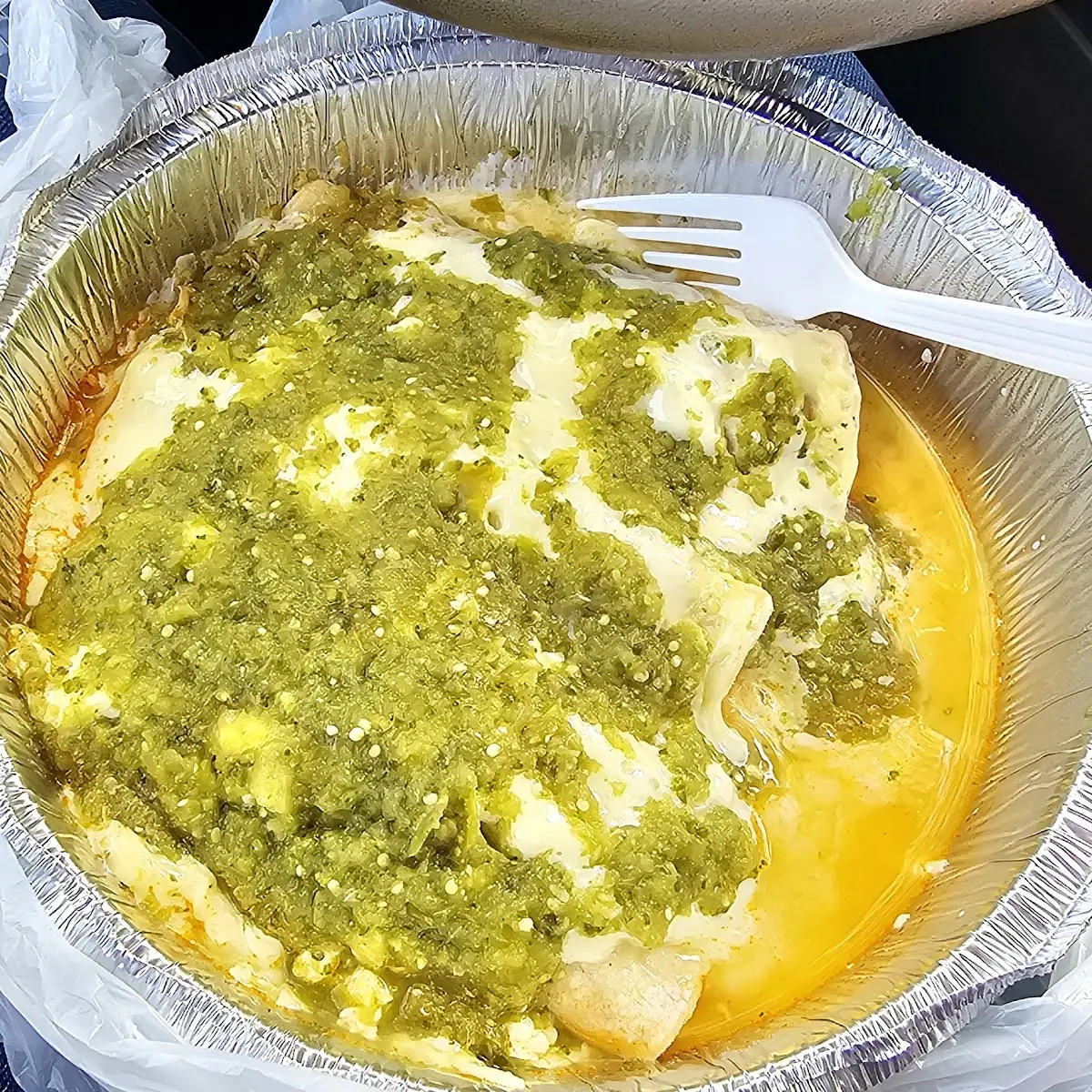 Enchiladas Verdes