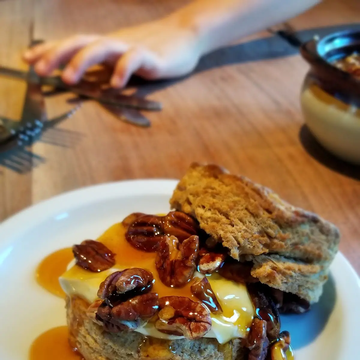 Pecan Cream Cheese Syrup