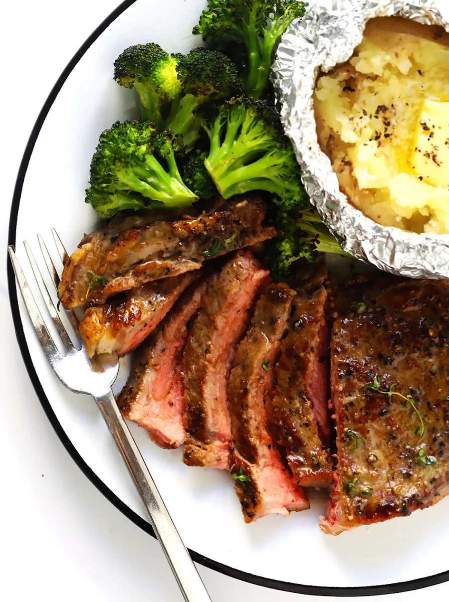 Pepper Corn Steak, Seasons bar and grill