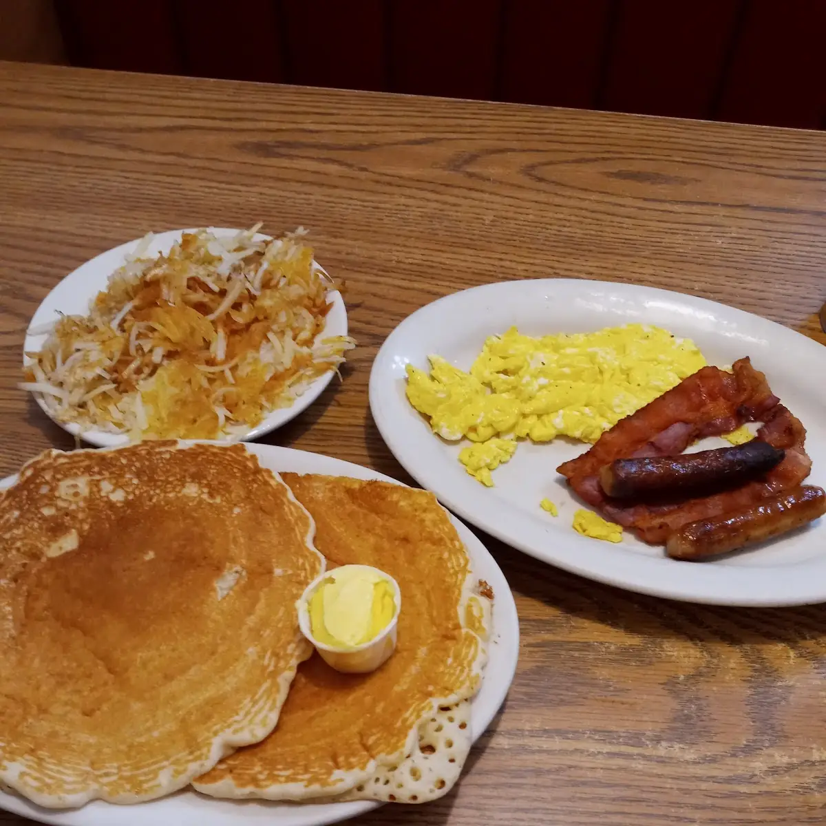 2 Chocolate Chip Pancakes