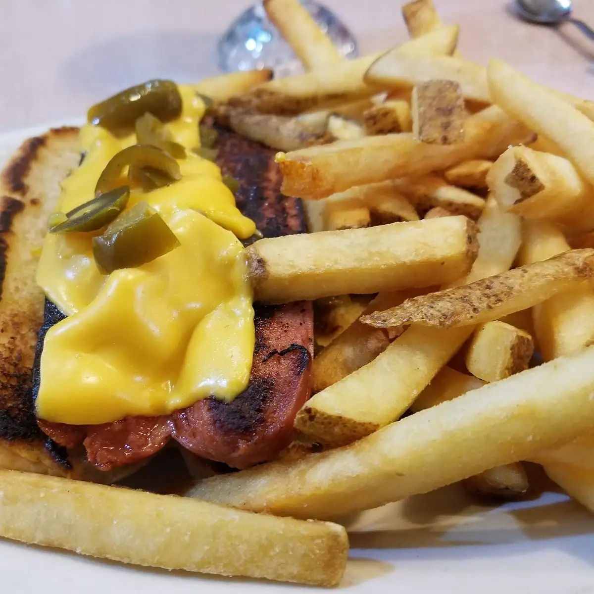 Jalapeno Cheese Hot Dog