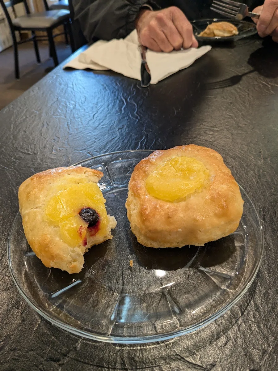 Lemon and Lemon Blueberry Pastries