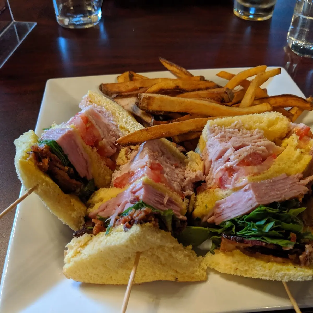 Club Sandwich Great Fries