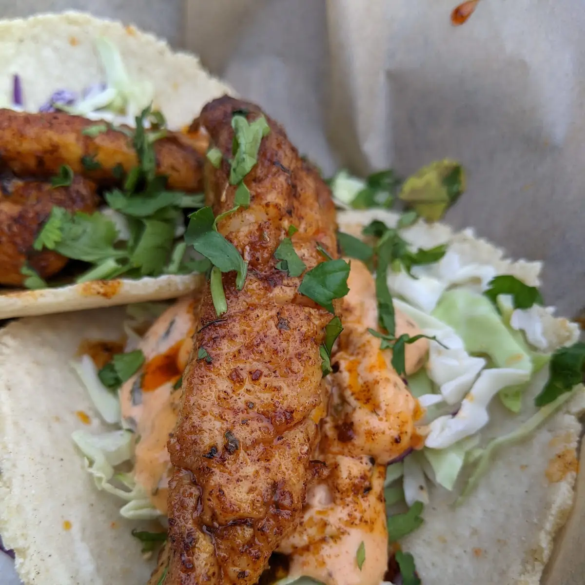 Blackened Catfish Tacos