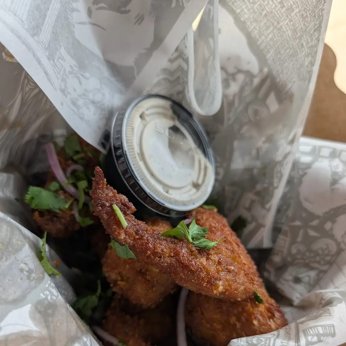 Honey Garlic Chicken Wings