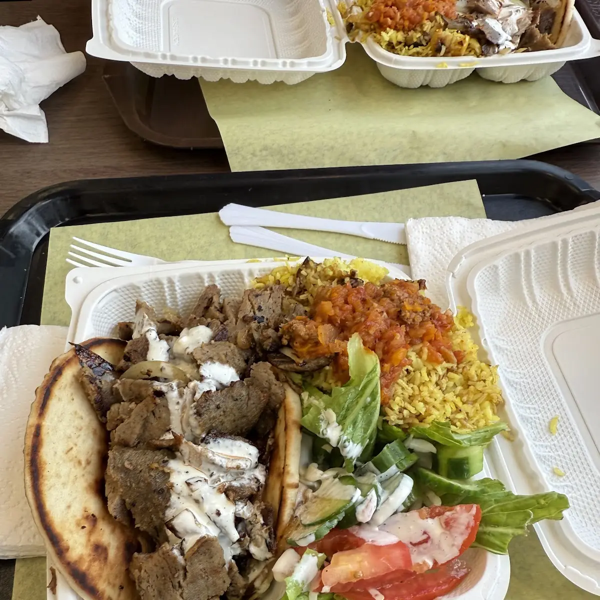 Falafel and Salad
