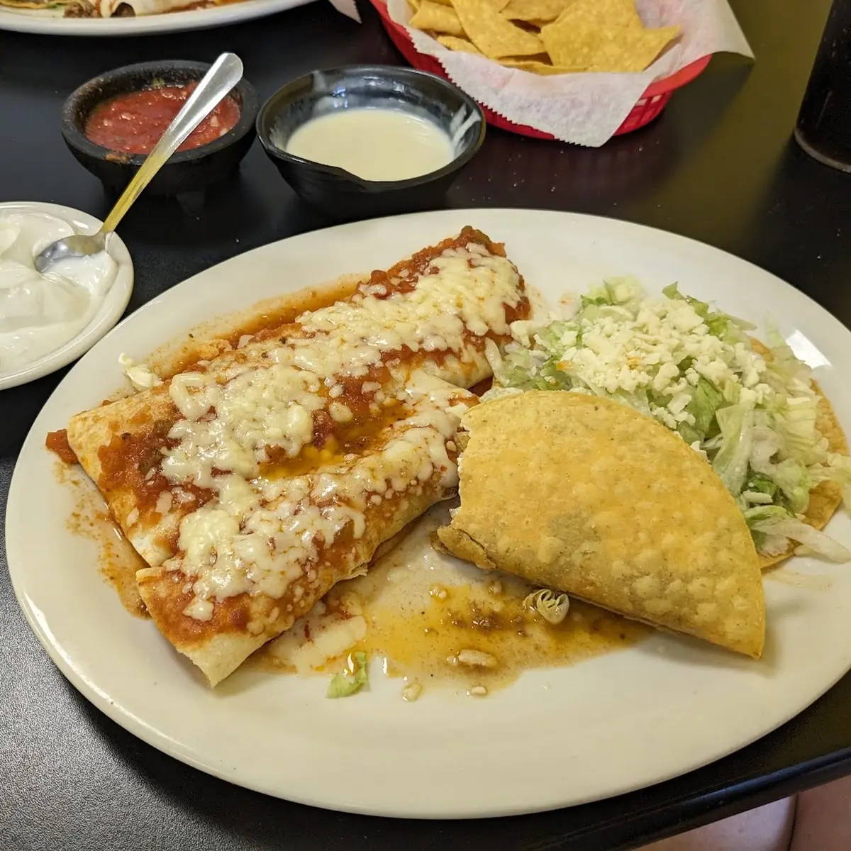 Enchiladas Verdes