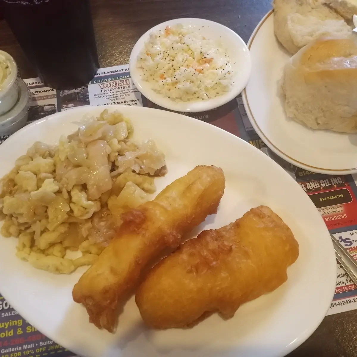 Hand Battered Fish Dinner