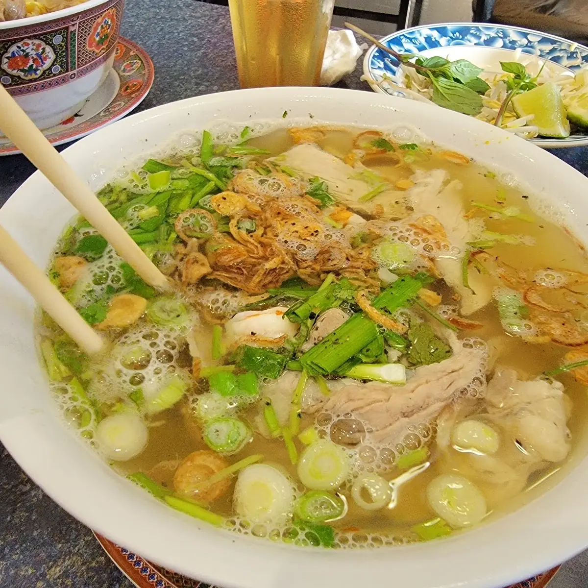 Shrimp Pork Rice Noodle Soup