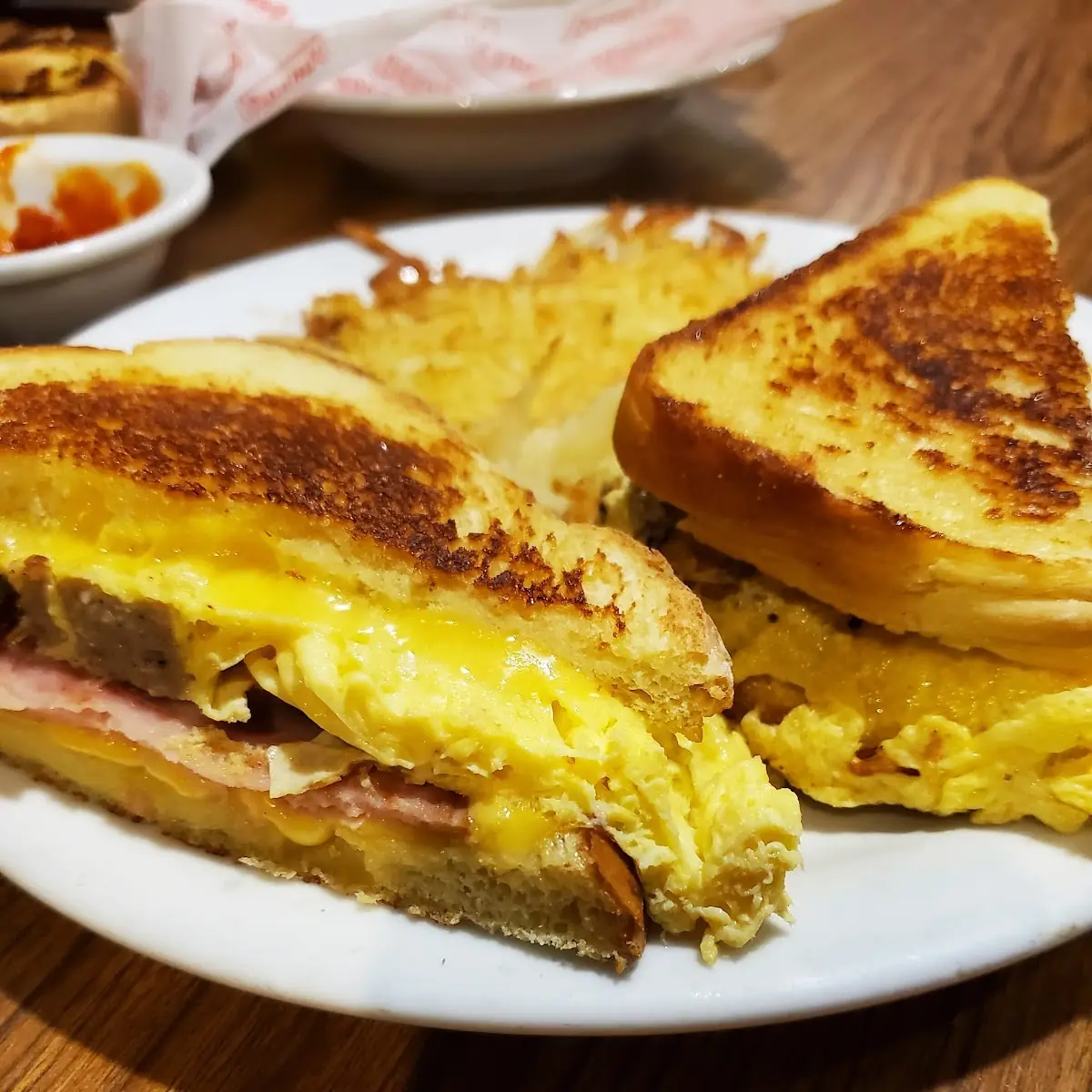Loaded Breakfast Sandwich