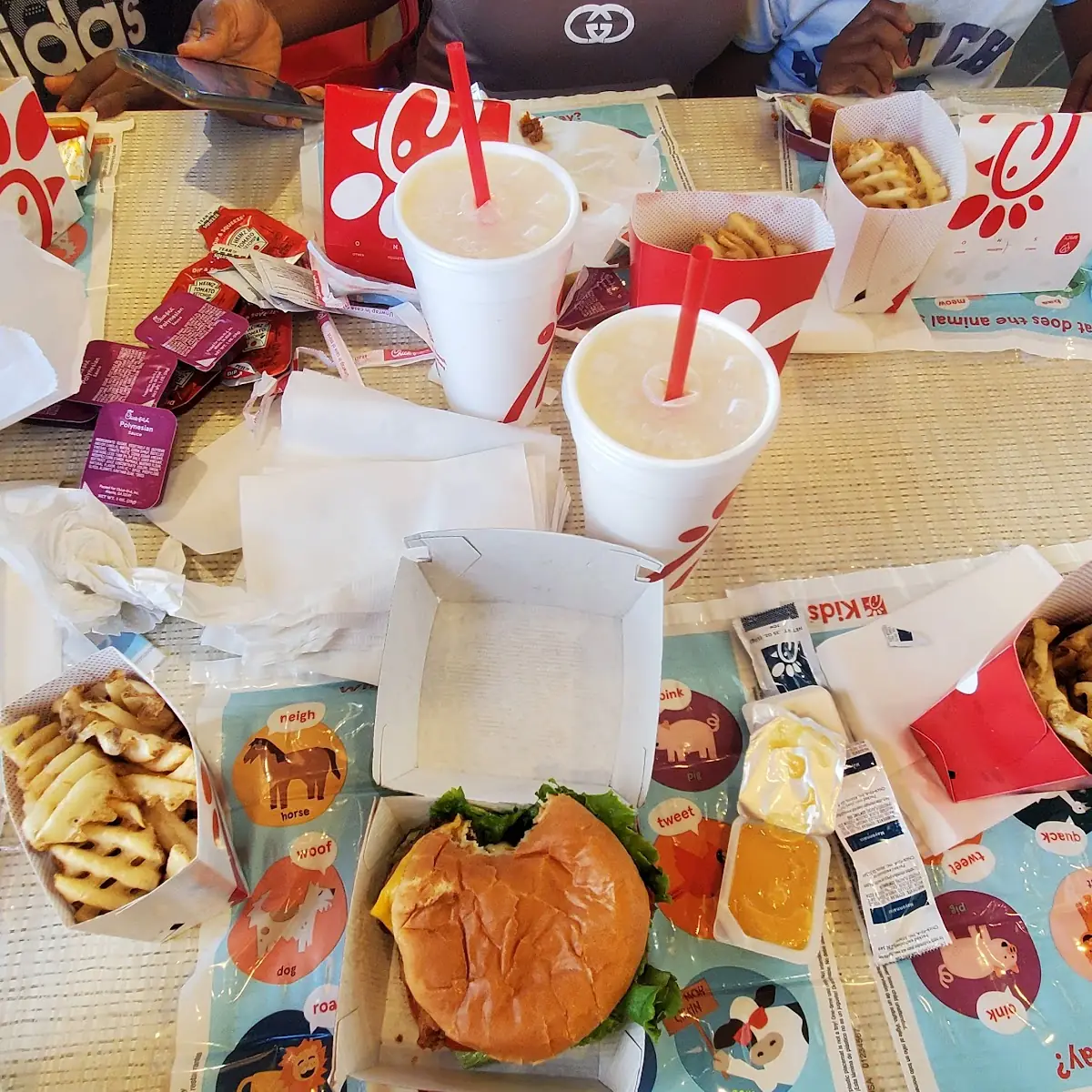 Spicy Chicken Sandwich Deluxe Meal