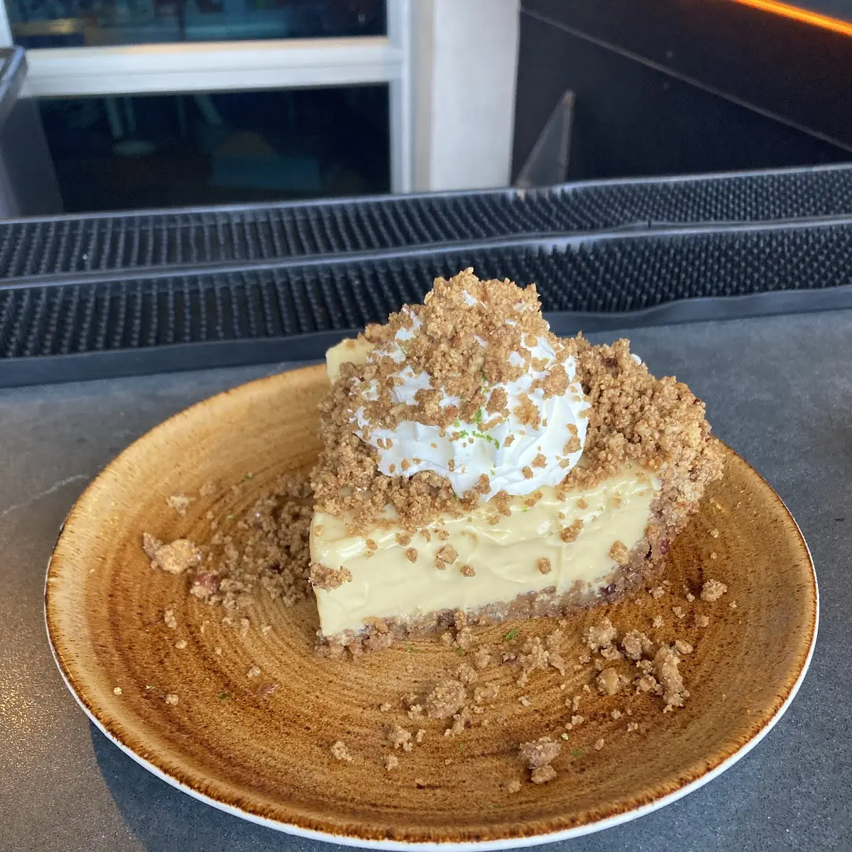 Key Lime Pie with Whipped Cream