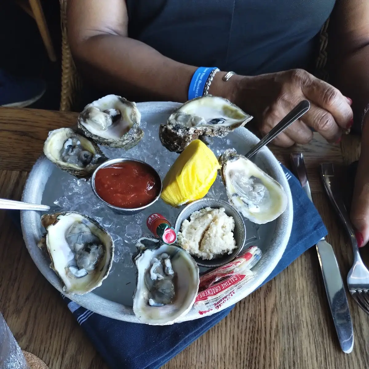 Raw Oysters on the Half Shell