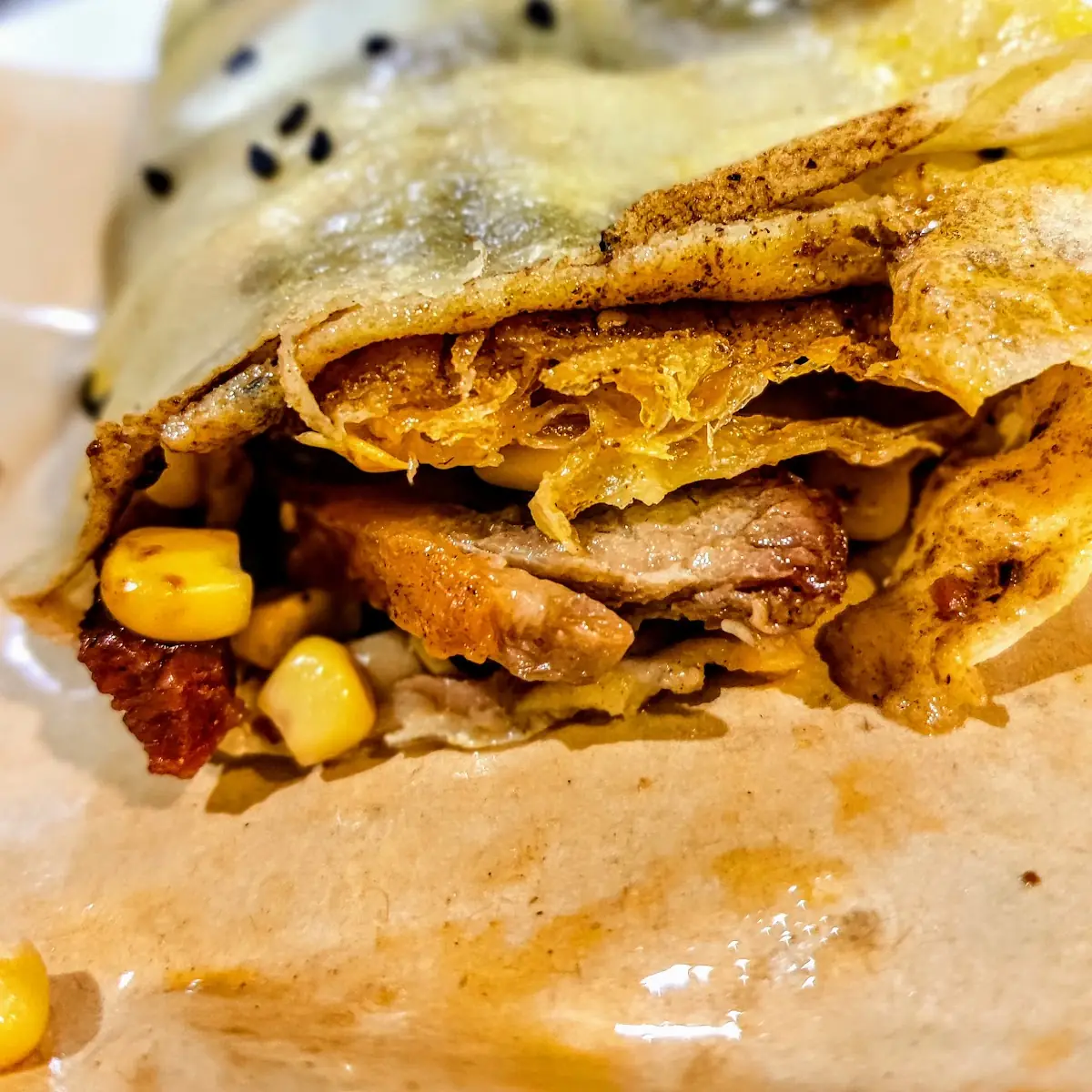 BBQ Pork with Corn