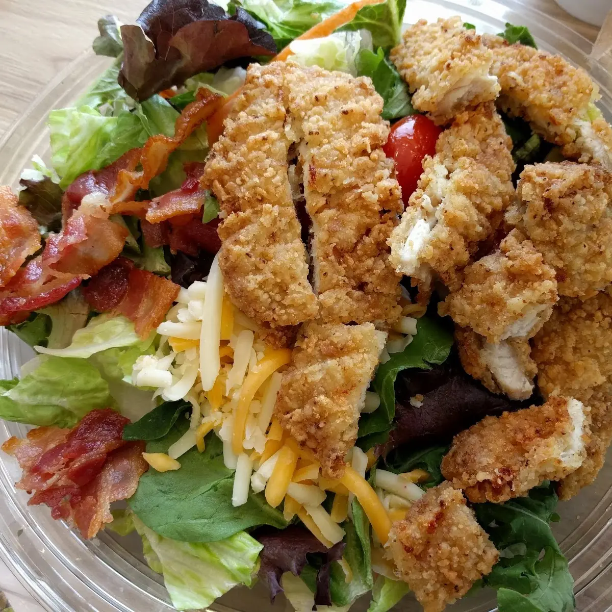 Fried Chicken Salad