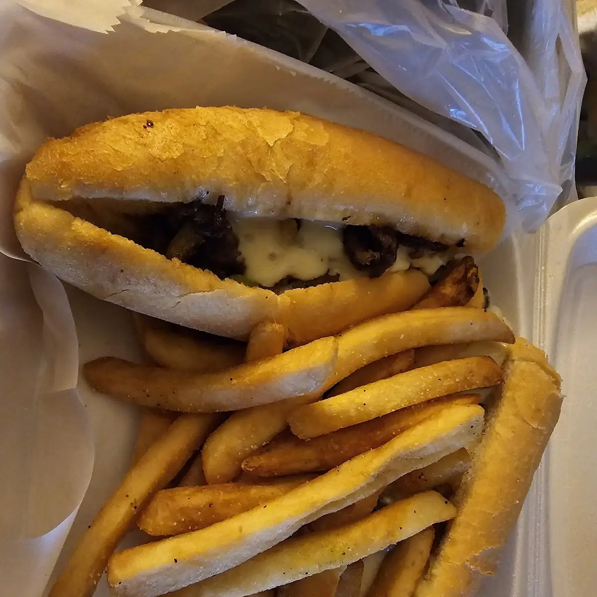 Philly Cheese Steak & Fries