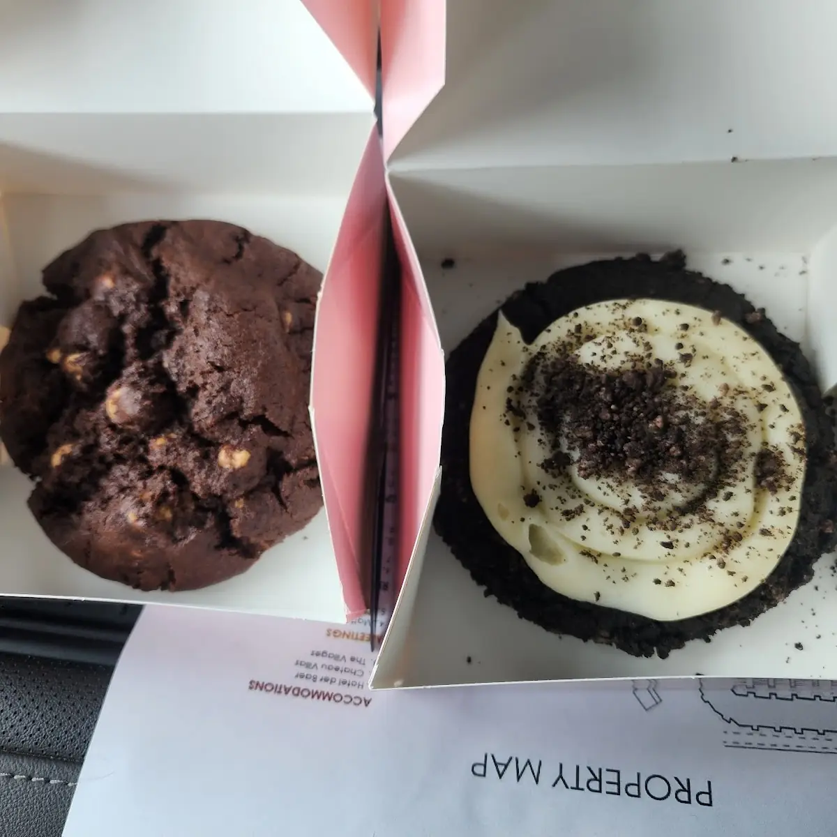 Chocolate Peanut Butter Cookie and Oreo Cookie